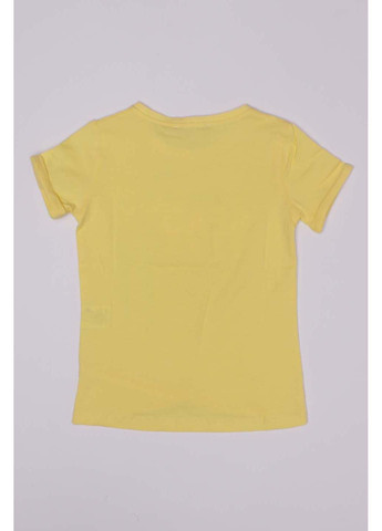 Желтая летняя футболка Pengim