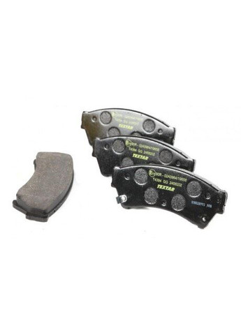 Колодки тормозные (передние) Mazda 6 02-13 (Akebono) 2458202 RU63 Textar (339662030)