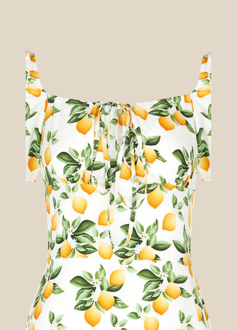 Белое повседневный платье с узором женское wtc02384 белый shop (2000999227592) LAWA