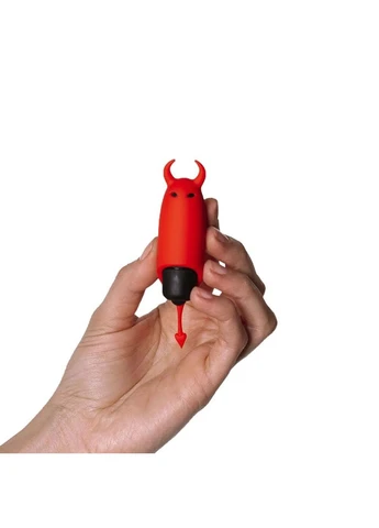 Віброкуля Pocket Vibe Devol з хвостиком і ріжками Adrien Lastic (360968027)