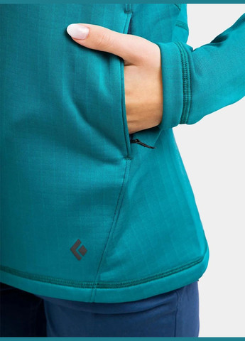 Жіноча флісова кофта з рукавом реглан Factor Hoody, - Black Black Diamond (338371324)