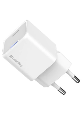 Зарядний пристрій C101C GaN Mini 20W PD PPS USB-C white (CW-CHS059PD-WT) Colorway (396881361)