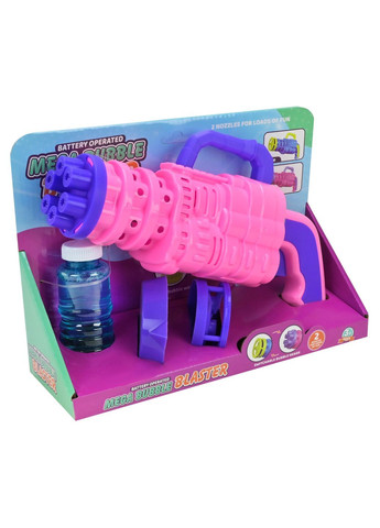 Пистолет для мыльных пузырей на батарейках в ассортименте - No Brand Q-08B (371927044)