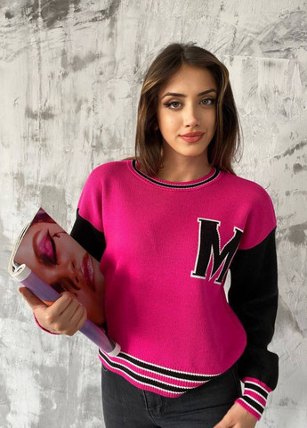 Малиновый демисезонный стильный женский свитер джемпер Україна