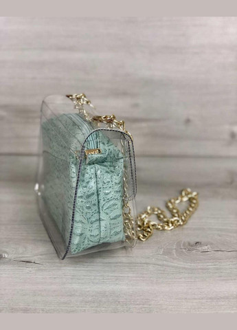 Женская сумка «Селена» с мятной косметичкой. Guris (354710762)