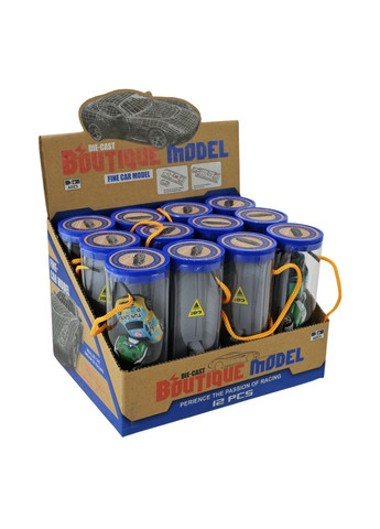 Набір гоночних машинок з запускалкою в колбі, 3 шт. в асортименті - No Brand 563A-12 (371927628)