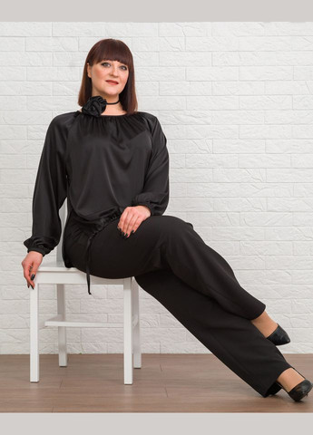 Чорна блуза 1576-3 Alenka Plus