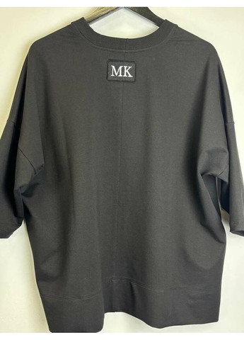 Чорний жіночий світшот oversize з вишивкою ляля mknk56657 Modna KAZKA (368992568)