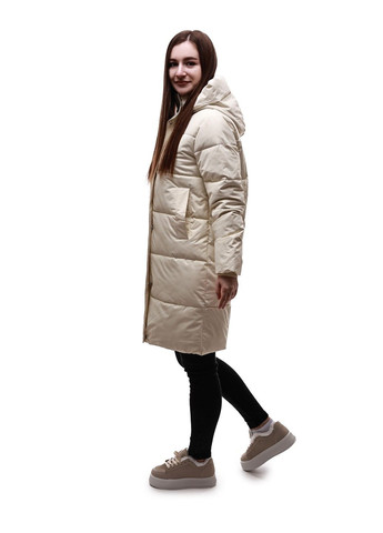 Молочна куртка демісезонна жіноча No Brand