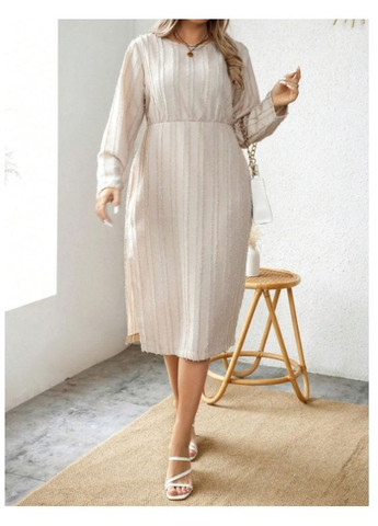 Кремовое платье SHEIN