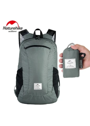 Рюкзак компактний надлегкий Ultralight NH17A012-B, 18 л, сірий (A-016431) Naturehike (327092397)