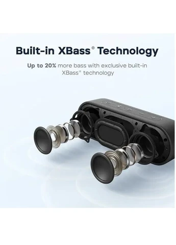Портативна Bluetooth колонка XSound Go Gen 3, бездротова акустика 16Вт, IPX7, до 24 годин, Bluetooth 5.3, TWS Tribit (388557596)