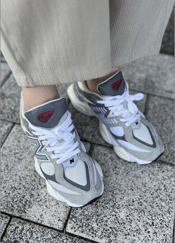 Сірі Осінні кросівки чоловічі і жіночі new balance 9060 grey | нью беланс 9060 сірі No Brand