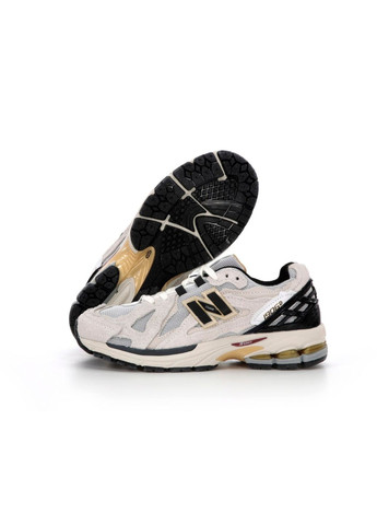 Світло-сірі всесезонні жіночі кросівки new balance protection pack white No Brand 1906D