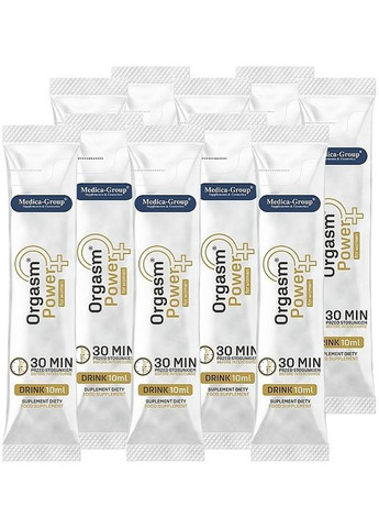 Біологічно активна добавка для підтримання лібідо жінок Orgasm Power for Women Drink 10ml (1145361-44909919) Medica-Group (368658992)