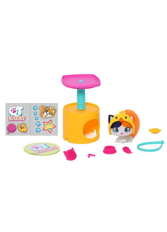 Детский игровой набор "Котенок Олли" 450001-1 фигурка, домик, аксессуары QT Kitties (325454622)