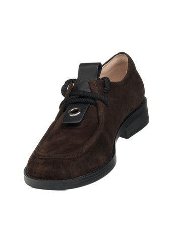 Brocoli Туфлі (2795ТА) темно-коричневий з натуральна замша, — (336192619)