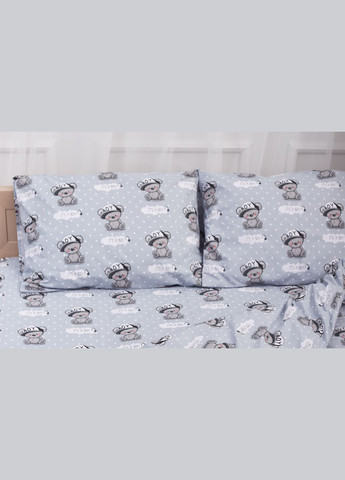 Набір наволочок Бязь Gold Люкс 50х50 2 шт (MS-840000368) Moon&Star Teddy Boy (289715220)