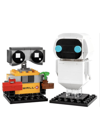 Констурктор Brick Headz ЕВА и ВОЛЛ-И 40619 для детей от 10 лет. Lego (361443558)