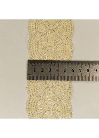 Кружево макраме 6CM (20 м) Цвет-молочный (22-Y10389-2) Plus-plus (352747841)