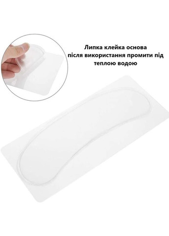 Силіконовий патч для догляду за шкірою шиї від зморшок та складок з ліфтинг-ефектом прозорий No Brand (322594627)