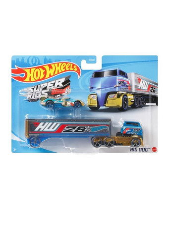 Машина дальнобойщика цвет разноцветный 00-00092847 Hot Wheels (314887064)