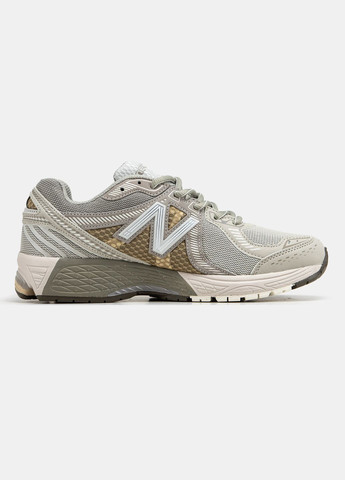 Кросівки жіночі і чоловічі New Balance 860v2 beige gray | Нью Беланс 860в2 бежеві сірі No Brand бежеві демісезони (315683584)