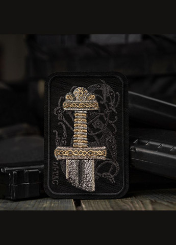 Нашивка Viking Sword (вышивка) Black M-TAC (315048004)