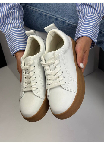 459 Кеди Шкіряні Білі KDSL білі демісезони (367960256)