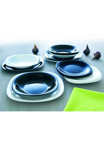 Тарелка CARINE BLACK /26 см/обед. (L9817) Luminarc (366038194)