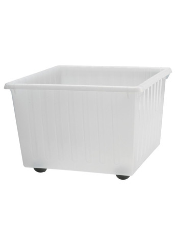 Ящик на колесах білий 3939 см IKEA (272150549)