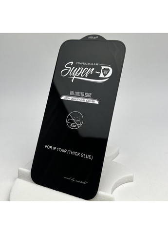 Защитное стекло на 17 Air глянец Super 5D Anti static 9H full glue glass glossy для айфона No Brand (369137261)