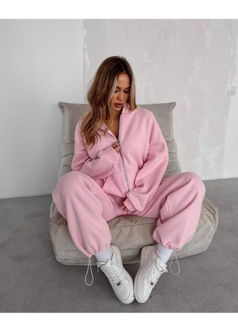 Тепленький спортивный костюм кроя оверсайз More_bboutique Спортивний костюм (368636154)