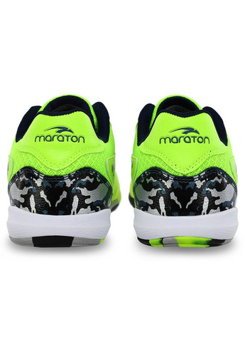 Обувь для футзала мужская 230508 Салатово-черно-темно-синий (57446006) Maraton (293255412)