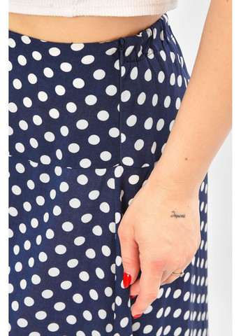 Спідниця жіноча темно-синього кольору з принтом Let's Shop (370212164)