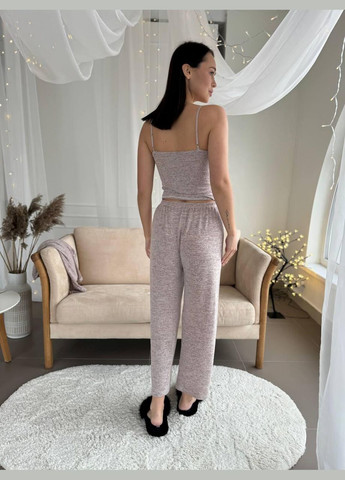 Сіра всесезон жіноча піжама 2723 No Brand