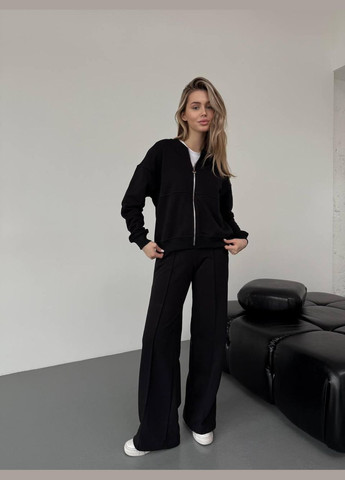 Весенний женский костюм Черный No Brand (326842553)