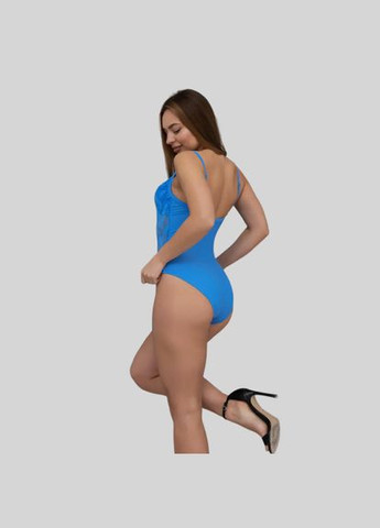 Синій літній купальник сумісний 22112 polovi суцільний Rivage Line купальник жіночій