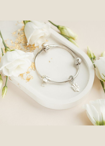 Подвес серебряный Собачка с костью тематический с фианитами. Каштан (342334753)