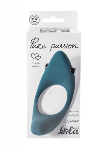 Ерекційне кільце Moon Cock Ring, 13 см (зелений) Lola Games (374869690)