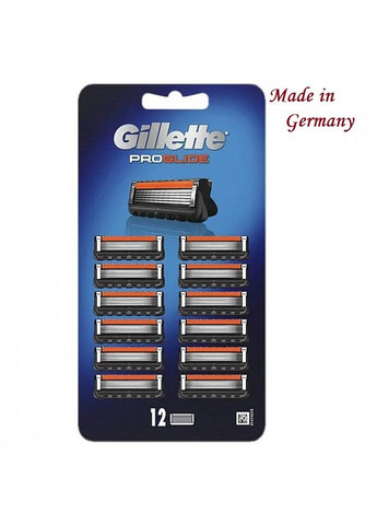 Сменные картриджи для бритвы ProGlide (12 шт) Gillette (278773608)