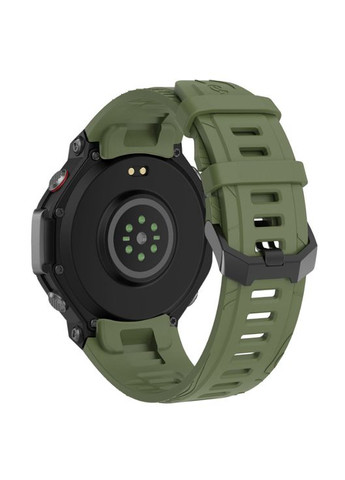 Силиконовый ремешок совместим с Xiaomi Amazfit T-Rex 3. Цвет Хаки No Brand (370101790)