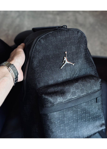 Рюкзак мужской в стиле Air Jordan Monogram Black Vakko (361647570)