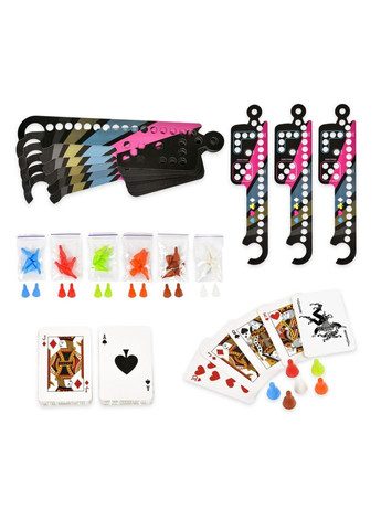 Настільна гра Pegs and Jokers 30348 картки 108 штук, інструкція Strateg (337499781)