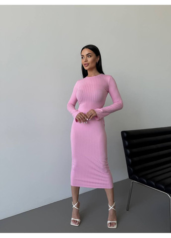 Рожева святковий сукня Vione однотонна