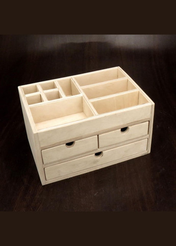 Органайзер настільний з дерева Огаст бланже (КНЦ-009001) No Brand (328225976)