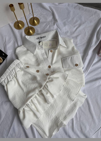 Костюм: шорты-юбка + рубашка Adelante (323136178)