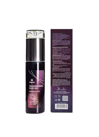 Професійна олія для волосся Marula oil 60 мл BG403(004) Bogenia (335858153)