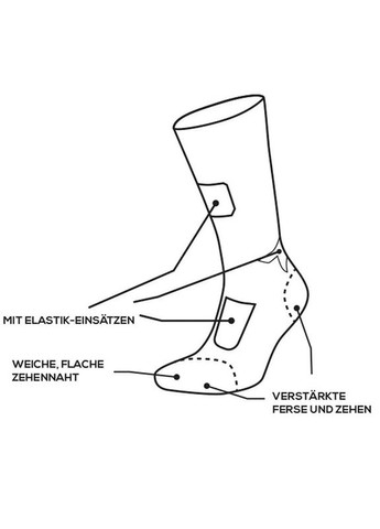 Набір 2 пари шкарпетки трекінгові тактичні утеплені р. Чорні SOCKE MERINO 42-43 SCHWARZ (13006302-003-42-43) Mil-Tec (292132433)