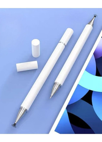 Універсальний стілус для планшета, телефону Android та IOS Білий (2104618805) No Brand (370605114)